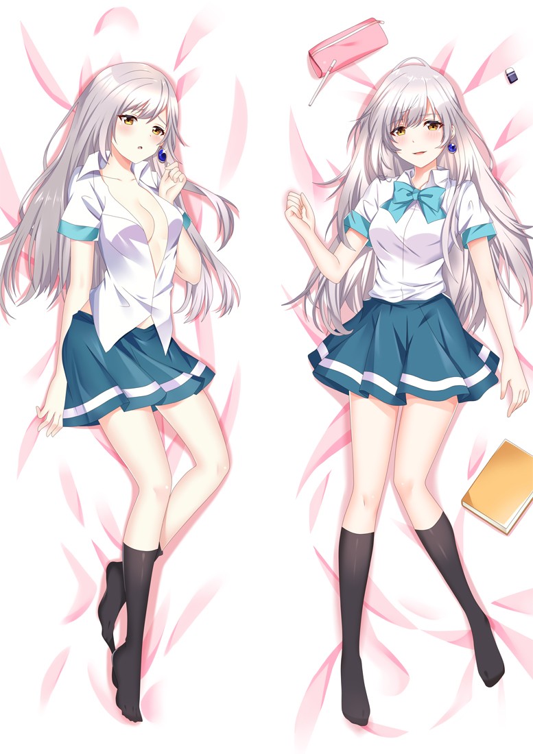 Iroduku: The World in Colors Hitomi Tsukishiro Anime Dakimakura Body Pillow Cover