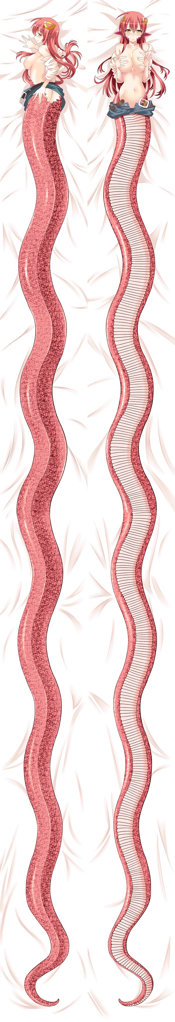 Monster Musume No Iru Nichijou Miia 50×700cm Anime Dakimakura Pillow Cover