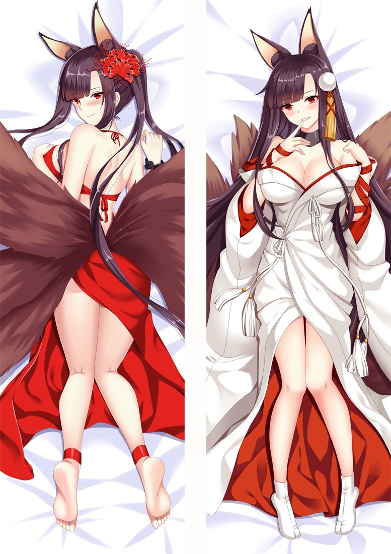 Azur Lane Akagi Anime Dakimakura Pillow Cover