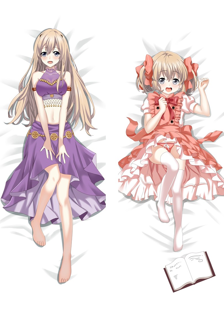 If It's for My Daughter, I'd Even Defeat a Demon Lord Latina Anime Dakimakura Body Pillow Cover