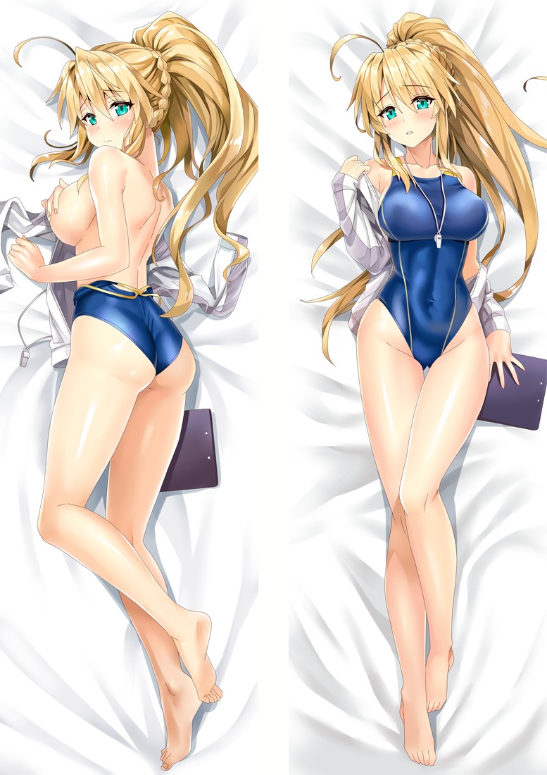 Fate Grand Order FGO Altria Pendragon Anime Dakimakura Body Pillow Cover