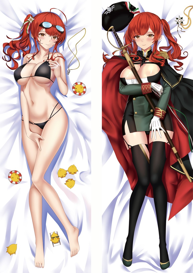 Azur Lane Zara Anime Dakimakura Pillow Cover
