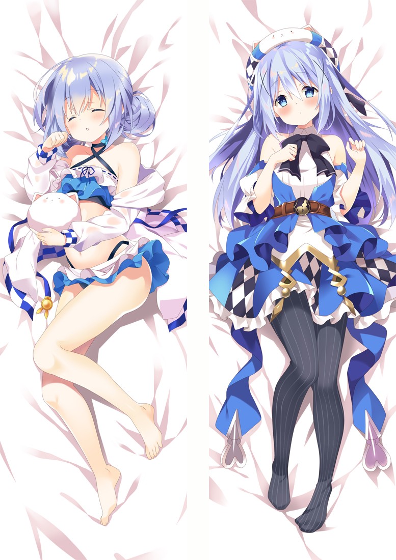 Is the Order a Rabbit? Kafuu Chino Anime Dakimakura Pillow Cover