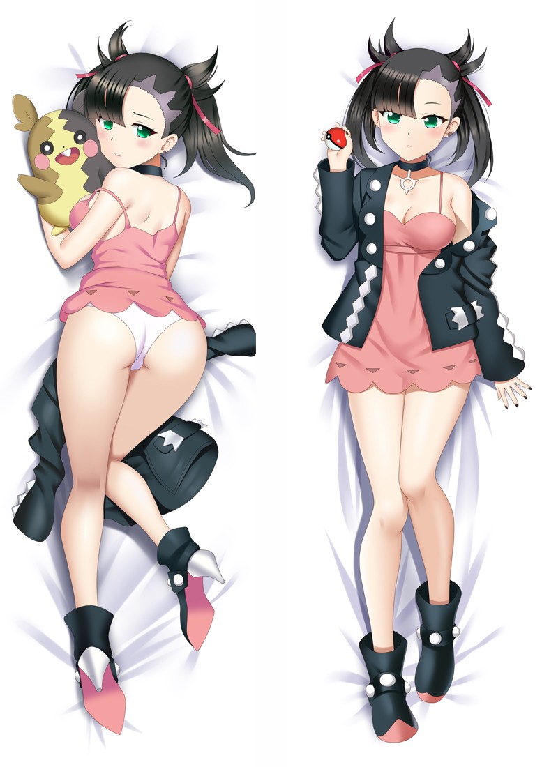 Pokémon Pocket Monsters Marnie Anime Dakimakura Pillow Cover