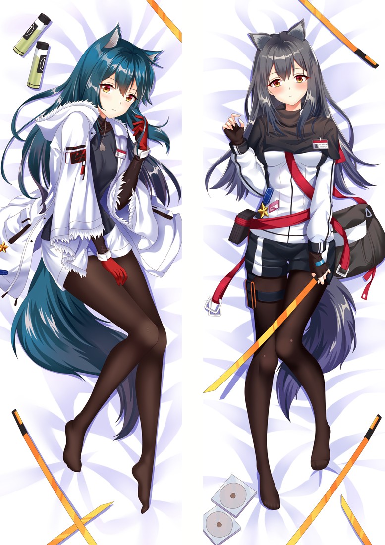 Arknights AMIYA Anime Dakimakura Pillow Cover