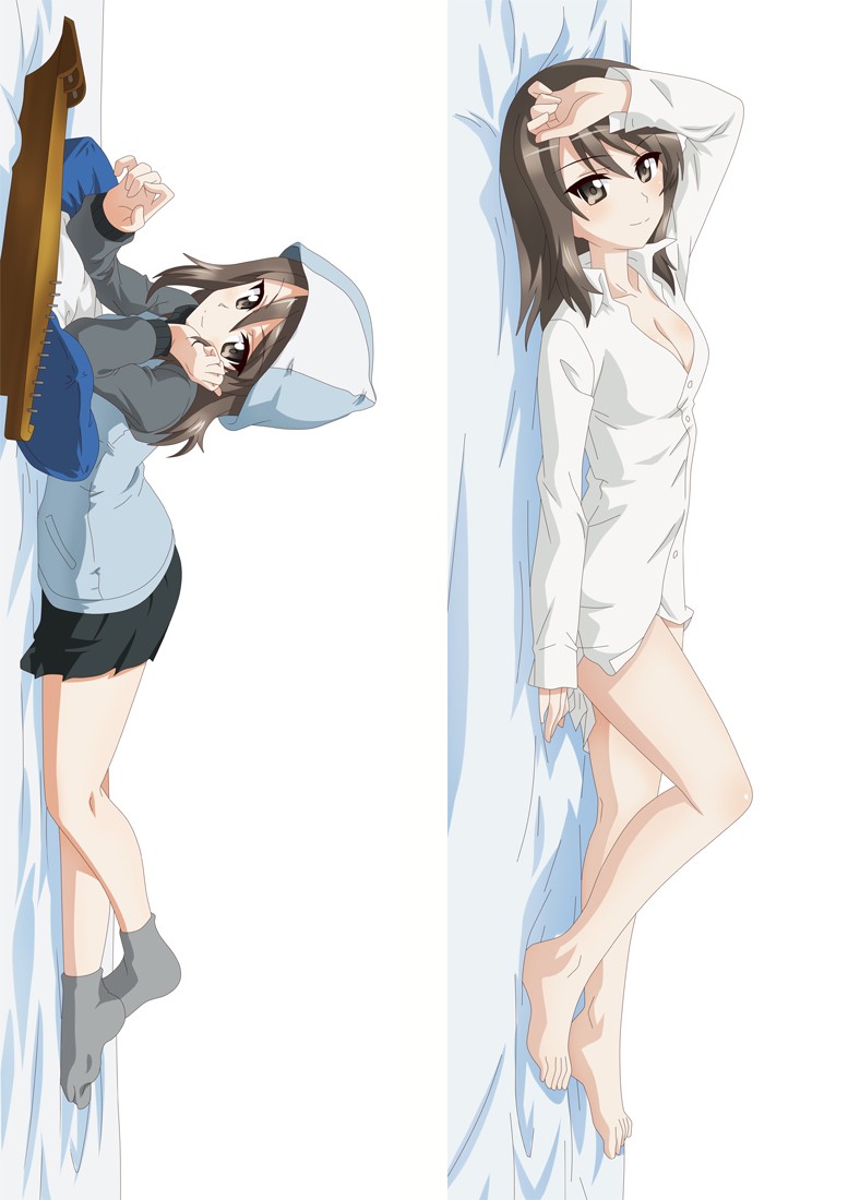 Girls und Panzer Maho Nishizumi Anime Dakimakura Pillow Cover
