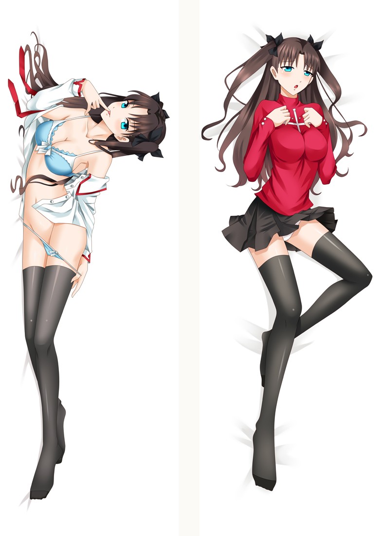 Fate/stay night Rin Tohsaka Anime Dakimakura Pillow Cover