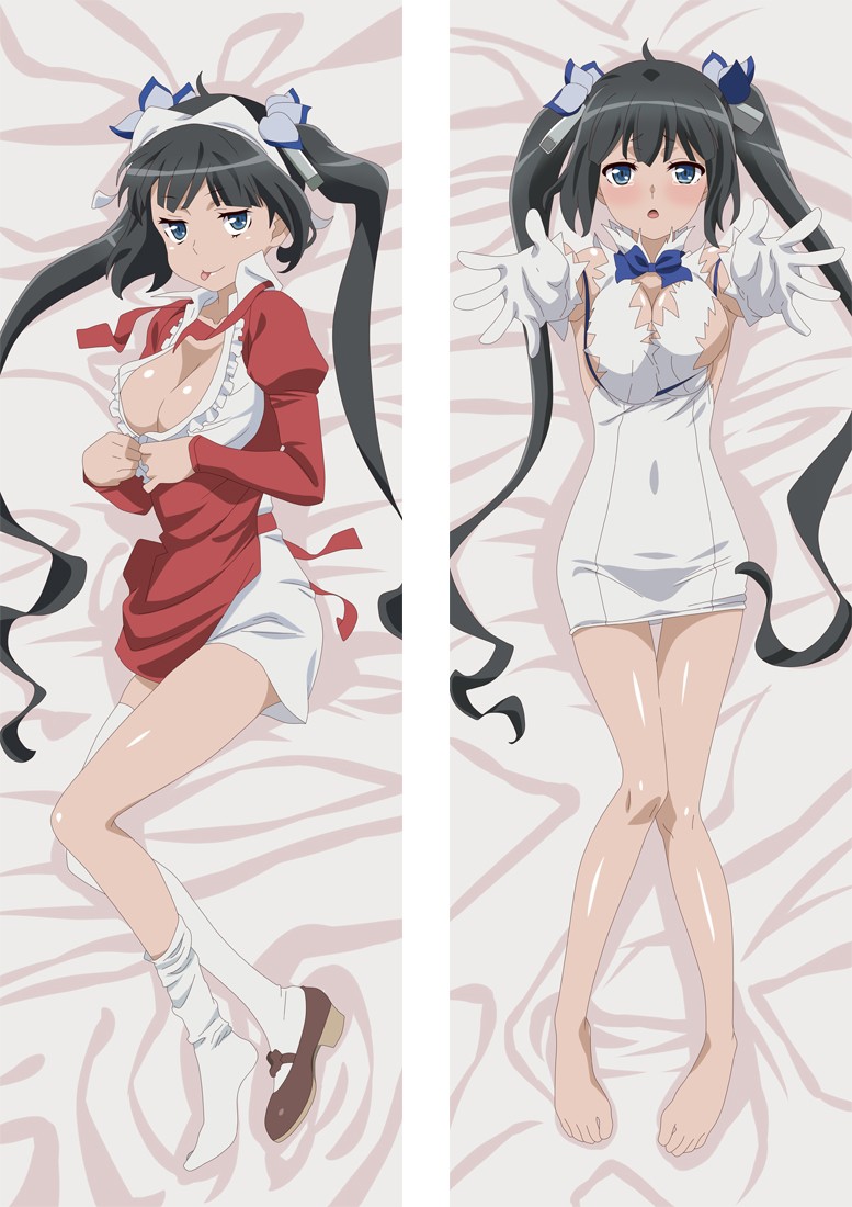 Is It Wrong to Try to Pick Up Girls in a Dungeon? Danmachi Hestia Anime Dakimakura Pillow Cover