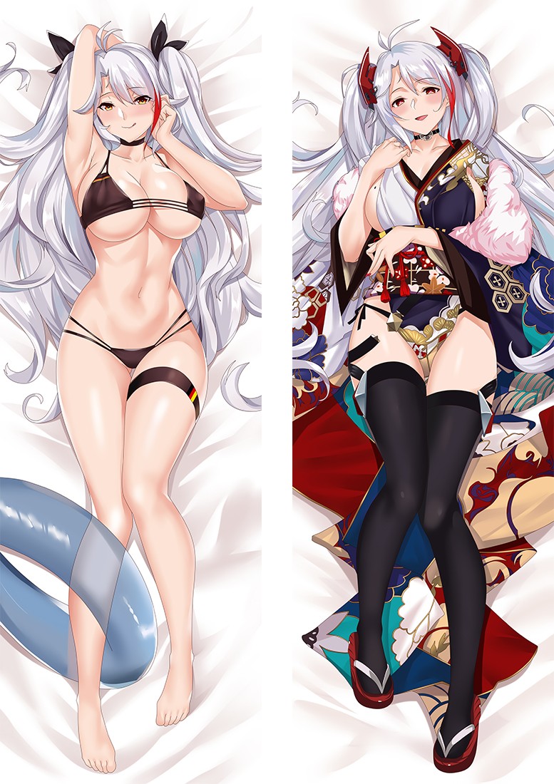 Azur Lane Prinz Eugen Anime Dakimakura Pillow Cover