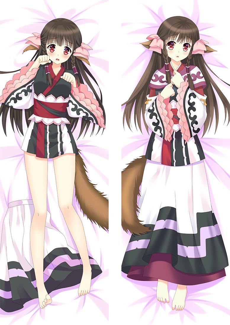 Utawarerumono: Mask of Deception Anime Dakimakura Pillow Cover