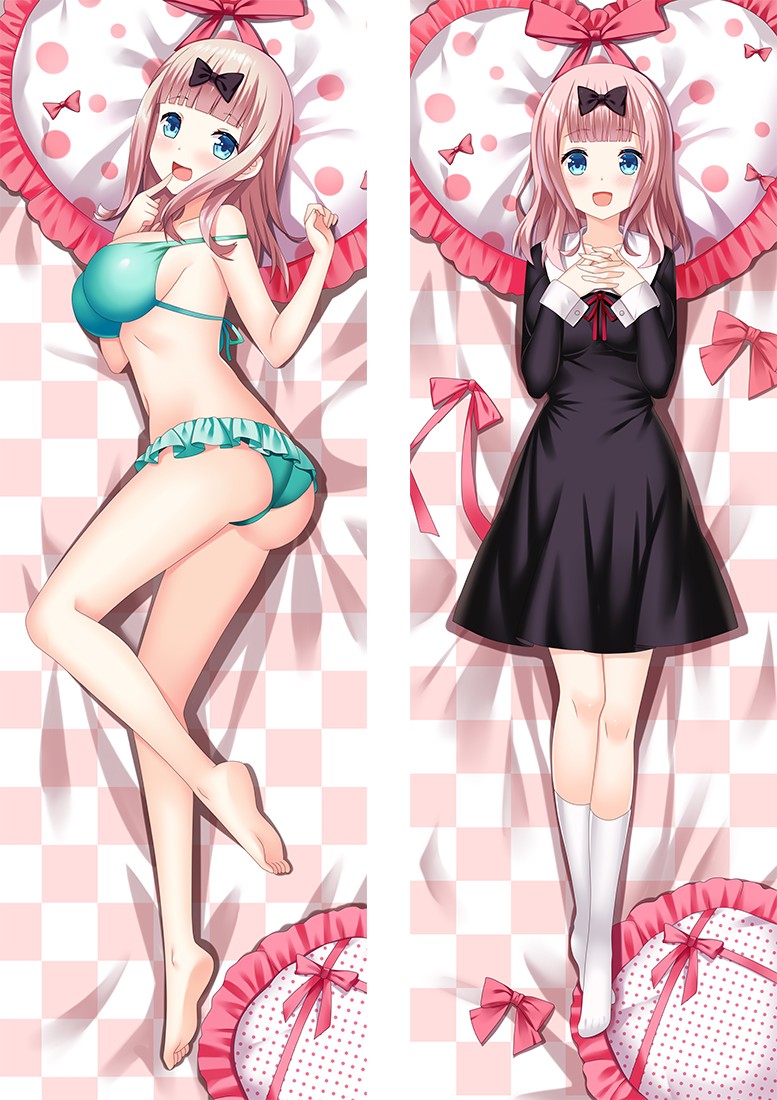 Kaguya-sama: Love Is War Fujiwara Chika Anime Dakimakura Pillow Cover H4052-A
