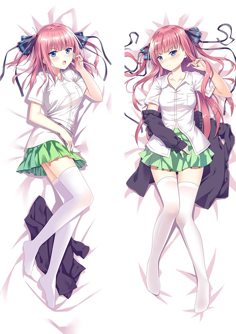 The Quintessential Quintuplets Nakano Nino Anime Dakimakura Pillow Cover