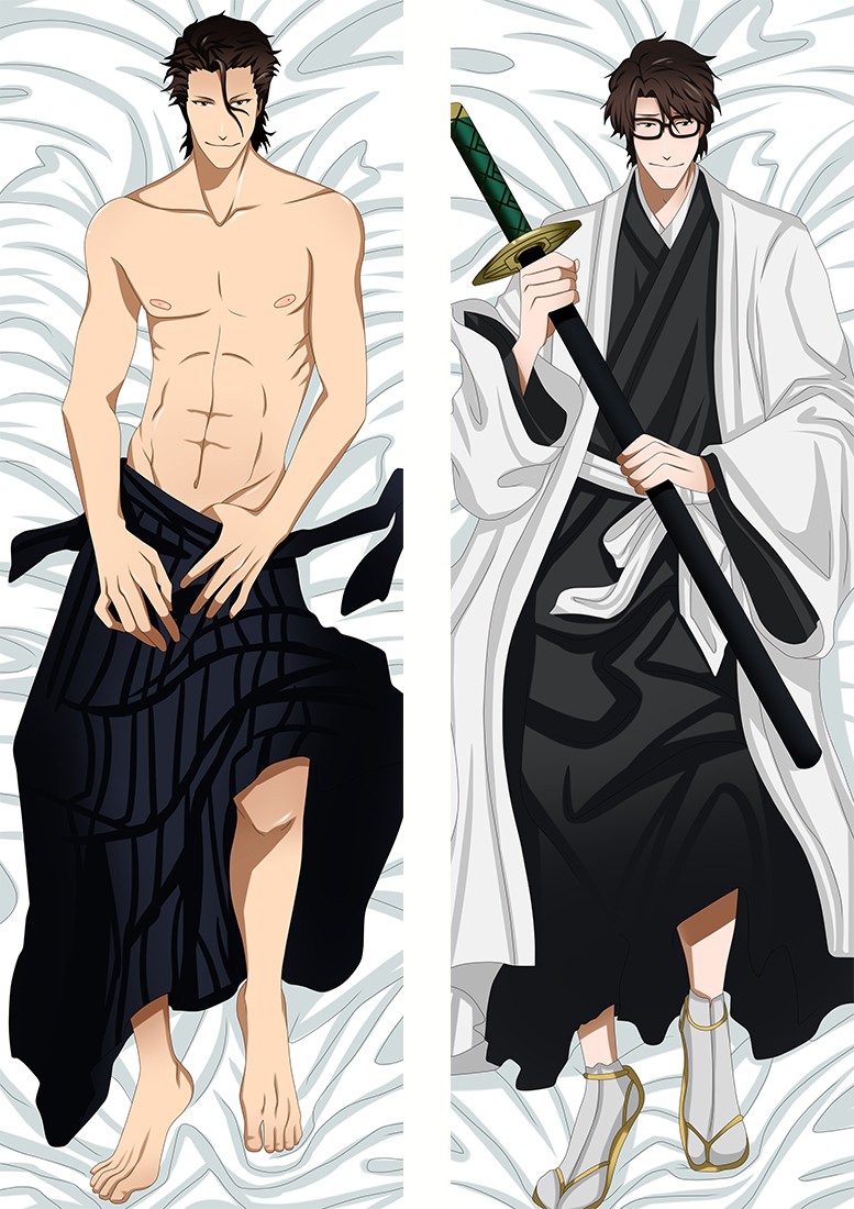 Bleach Aizen Sousuke Anime Dakimakura Pillow Cover
