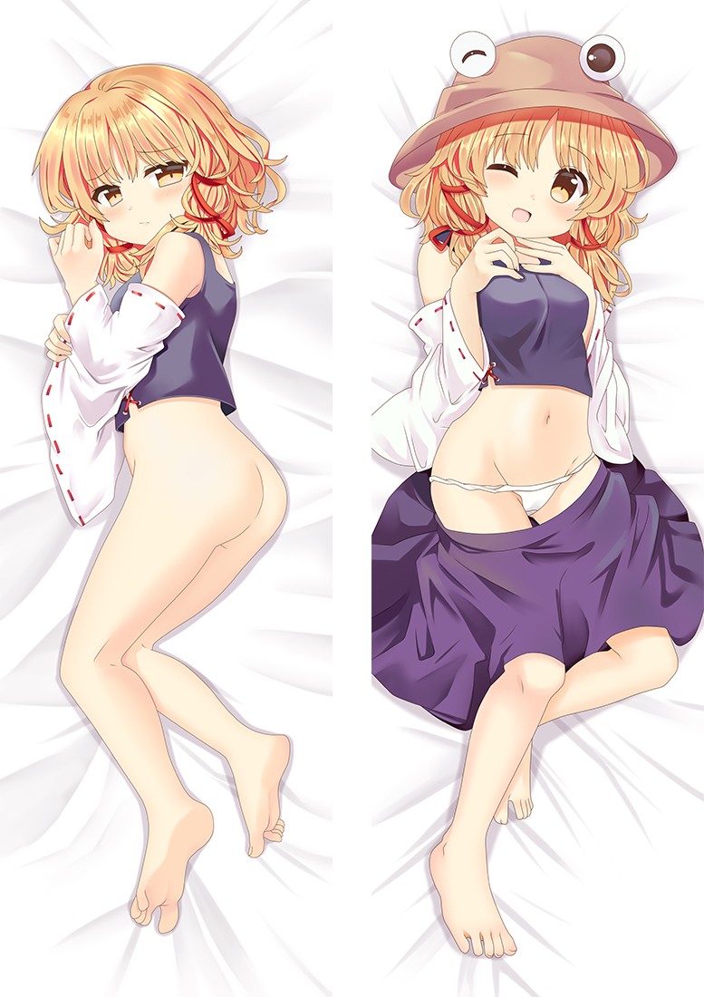 Touhou Project Moriya Suwako Anime Dakimakura Pillow Cover