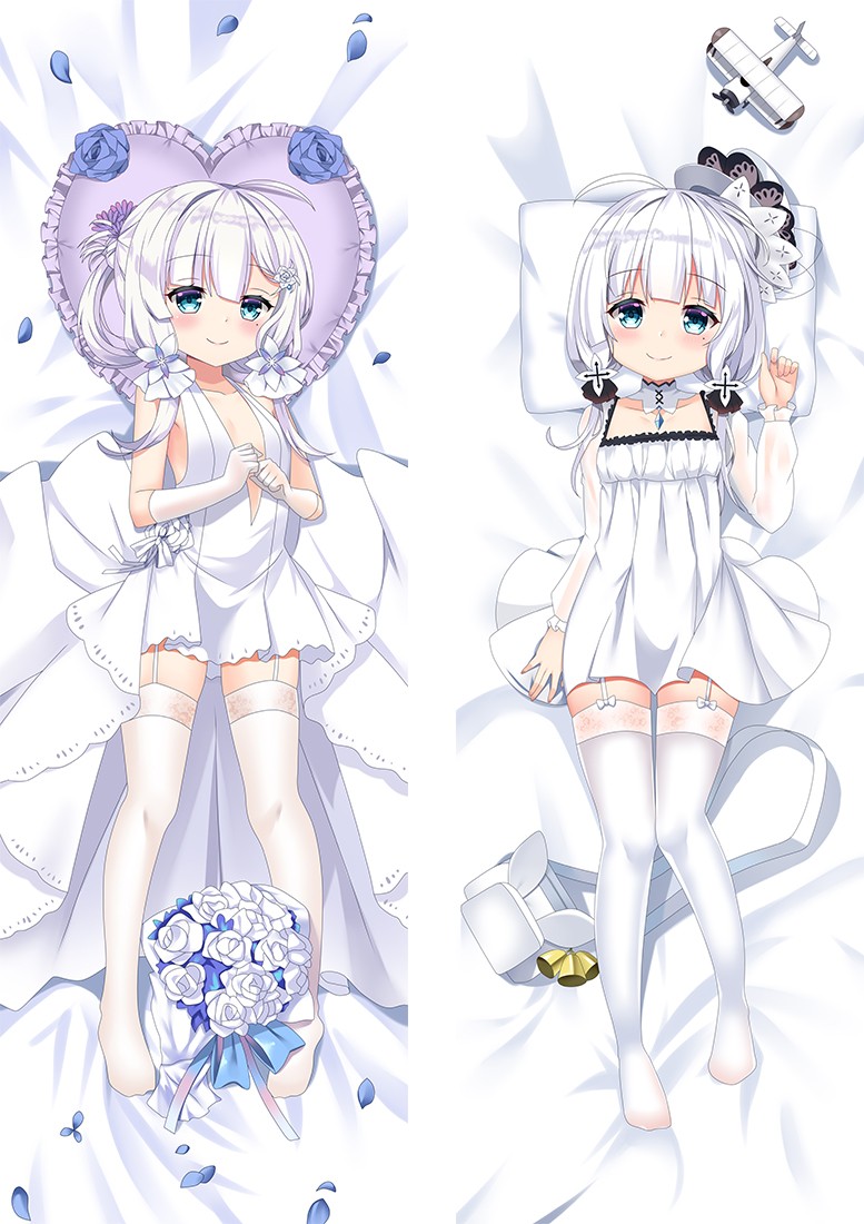 Azur Lane Illustrious Anime Dakimakura Pillow Cover