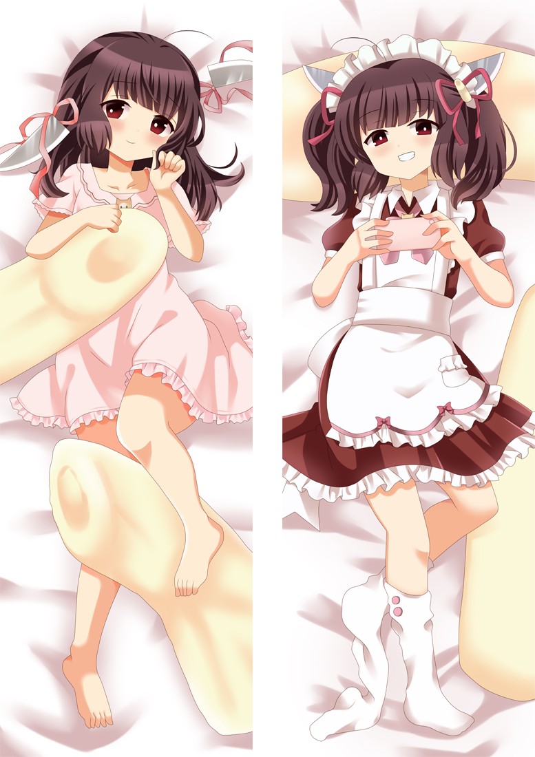 Vocaloid Tohoku Kiritan Anime Dakimakura Pillow Cover
