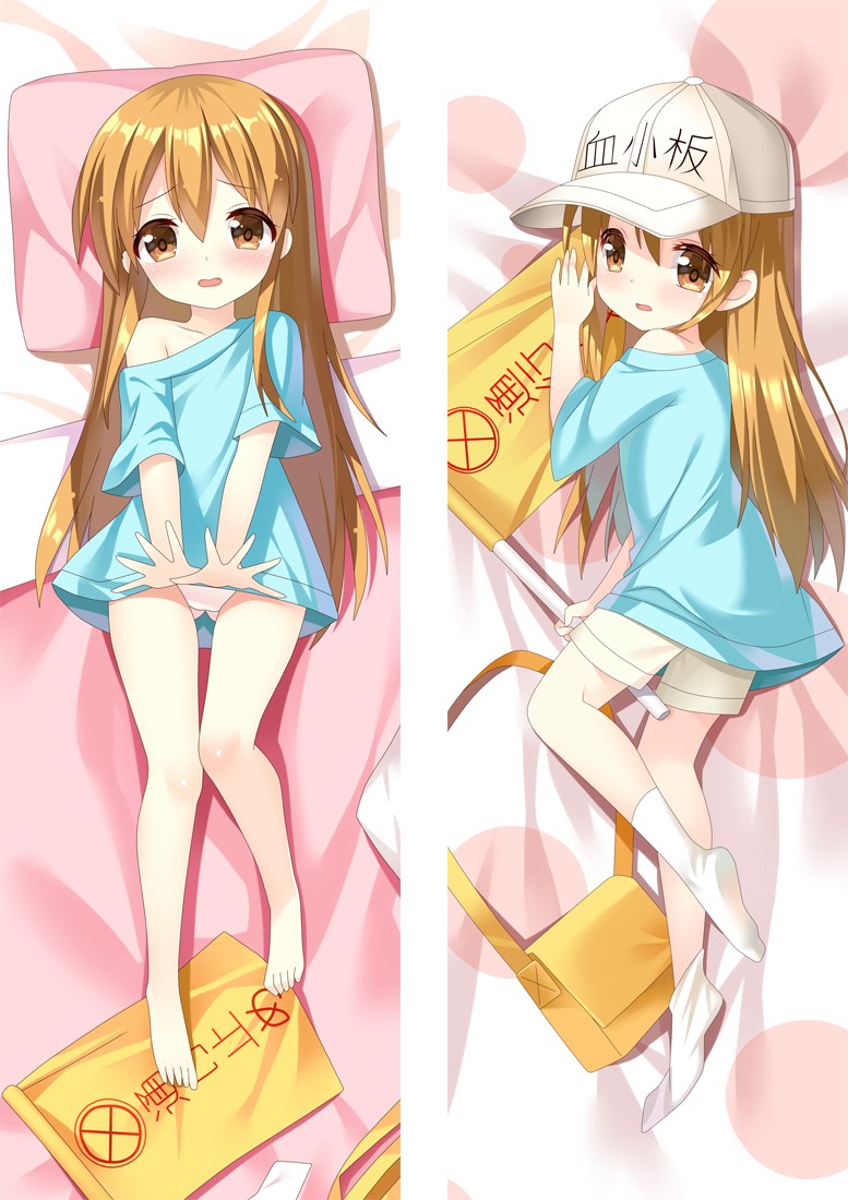 Cells at Work! Platelet Anime Dakimakura Pillow Cover H3855-A