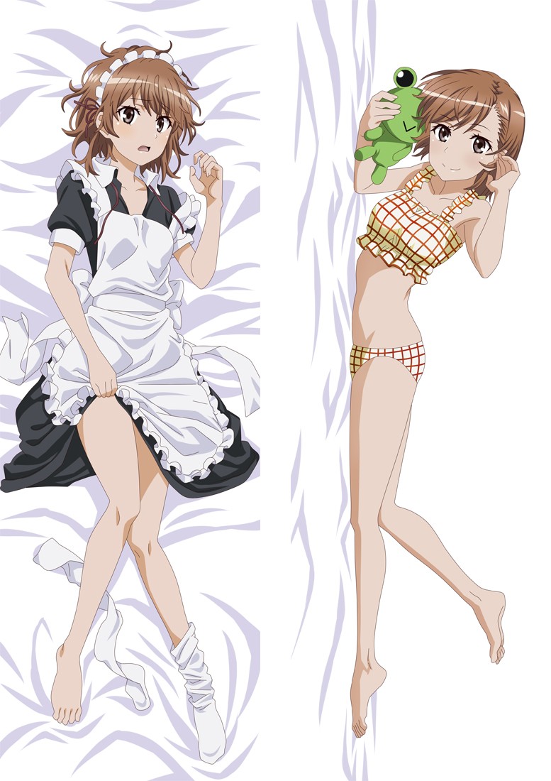 A Certain Scientific Railgun Mikoto Misaka Anime Dakimakura Pillow Cover