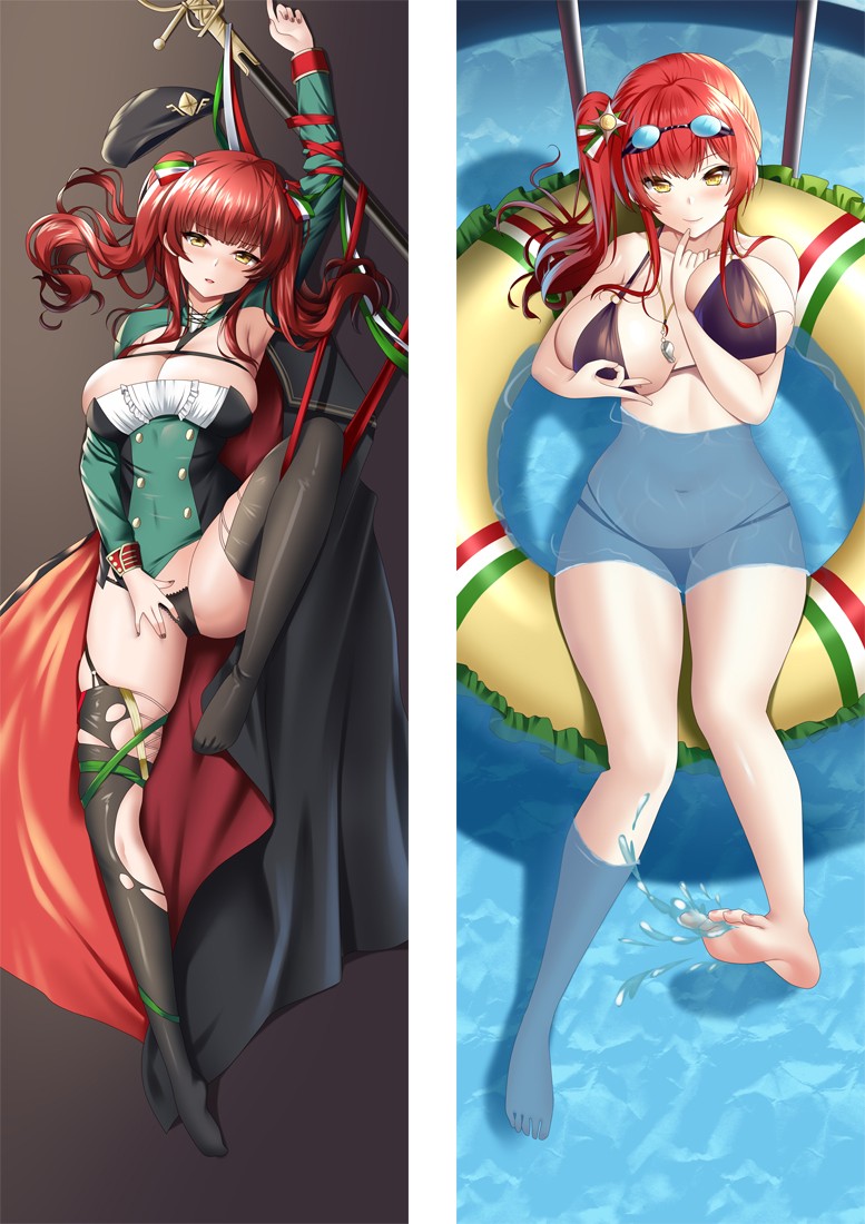 Azur Lane RN Zara Anime Dakimakura Pillow Cover