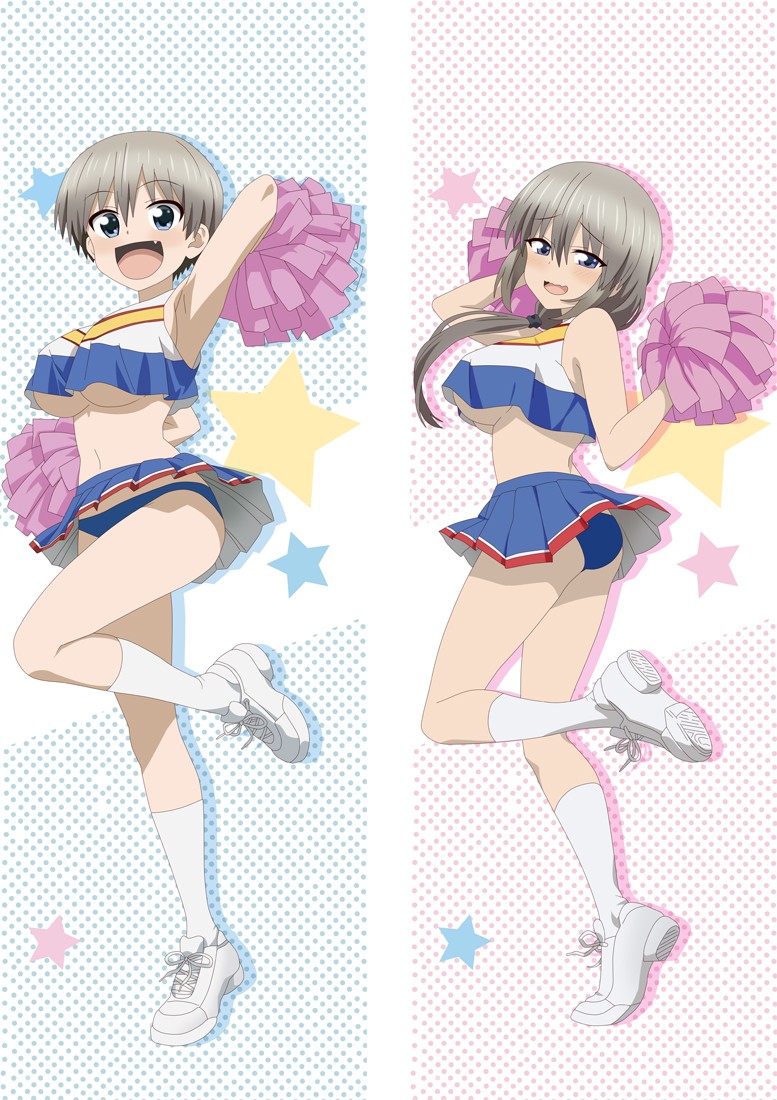 Uzaki-chan Wants to Hang Out! Uzaki Hana Anime Dakimakura Pillow Cover