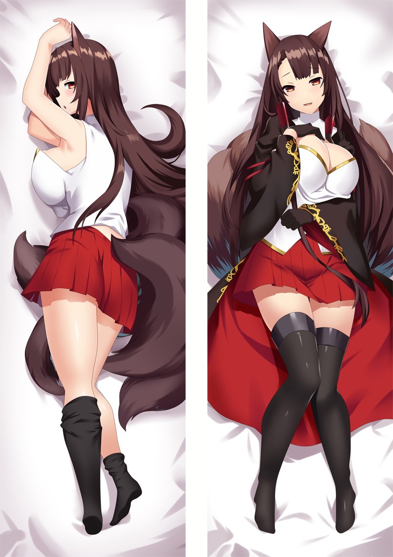 Azur Lane Akagi Anime Dakimakura Pillow Cover