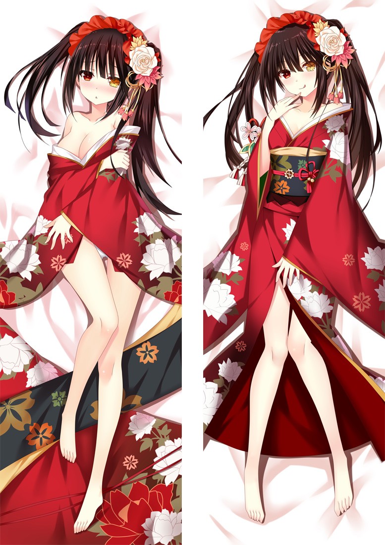 Date A Live Nightmare Tokisaki Kurumi Anime Dakimakura Pillow Cover