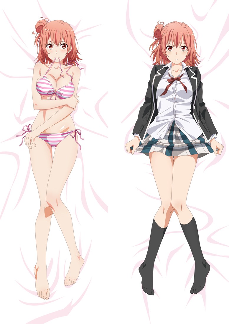 My Youth Romantic Comedy Is Wrong, As I Expected Yuigahama Yui Anime Dakimakura Body Pillow Cover