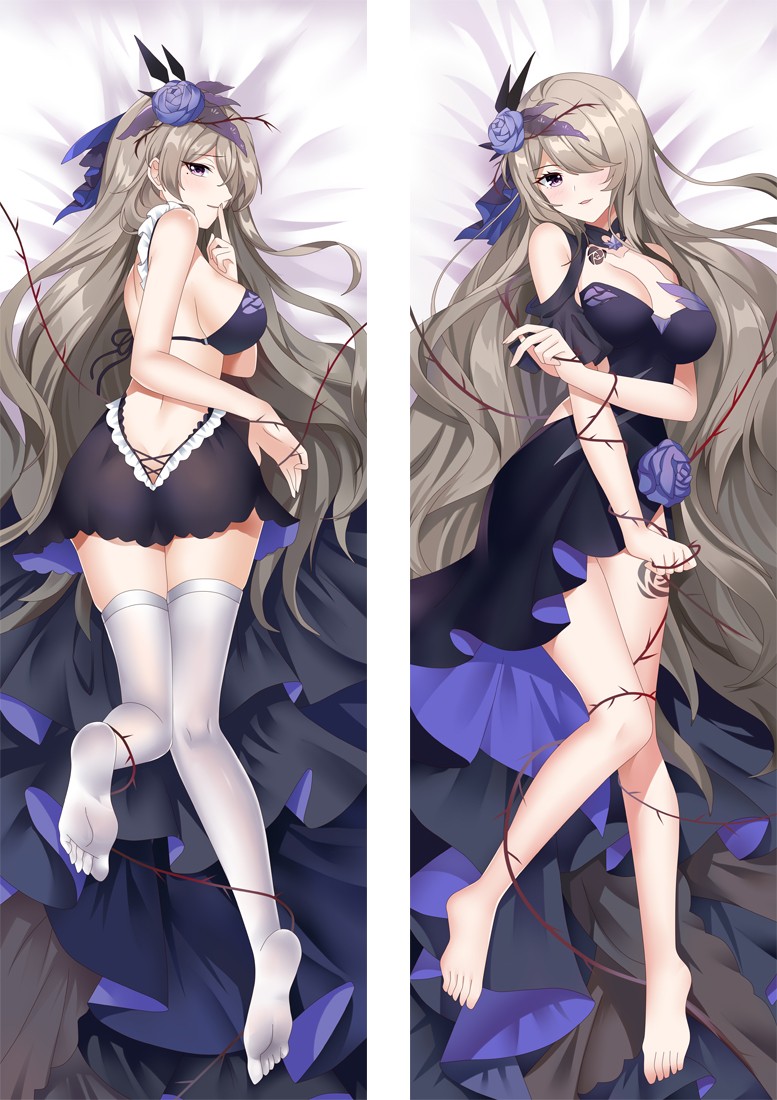 Honkai Impact 3rd Bronya Zaychik Anime Dakimakura Body Pillow Cover