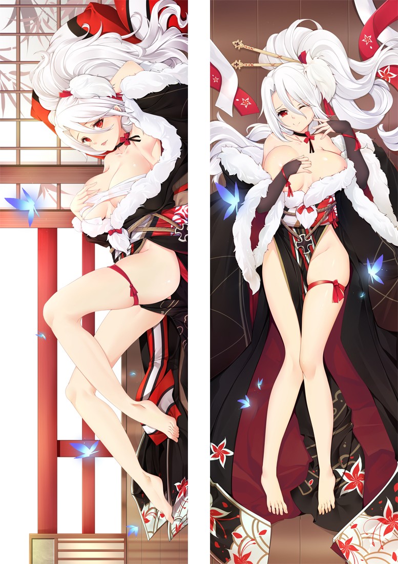 Azur Lane KMS Prinz Heinrich Anime Dakimakura Body Pillow Cover