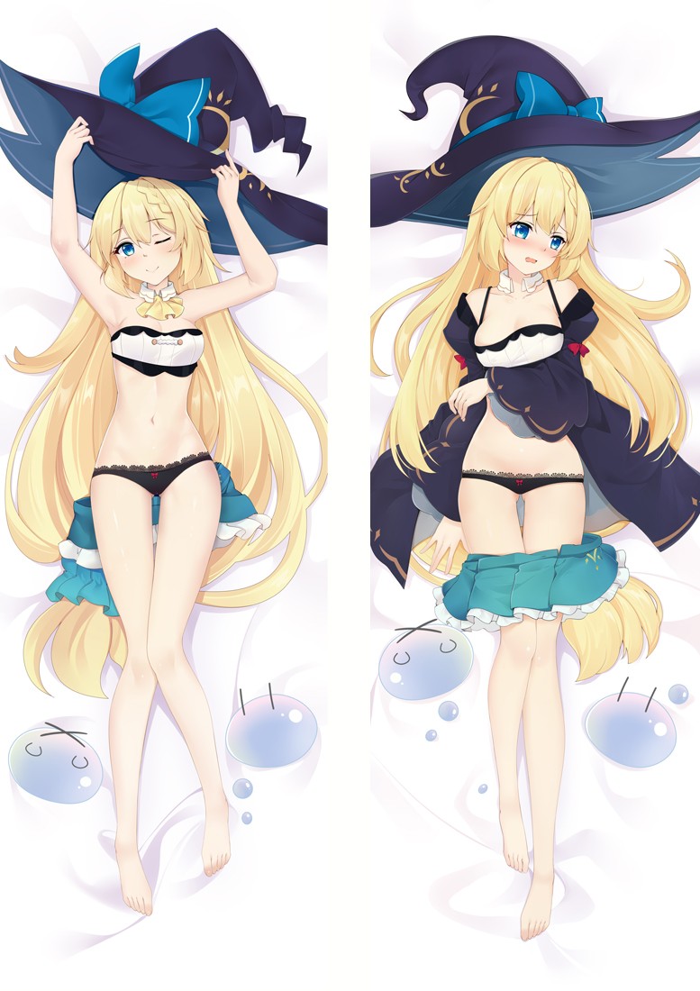 I've Been Killing Slimes for 300 Years and Maxed Azusa Aizawa Anime Dakimakura Body Pillow Cover