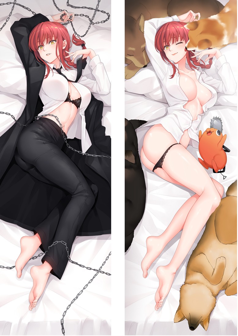 Chainsaw Man Makima Anime Dakimakura Body Pillow Cover