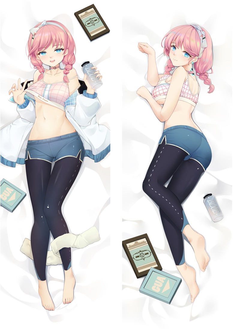 Arknights Blue Poison Anime Dakimakura Body Pillow Cover