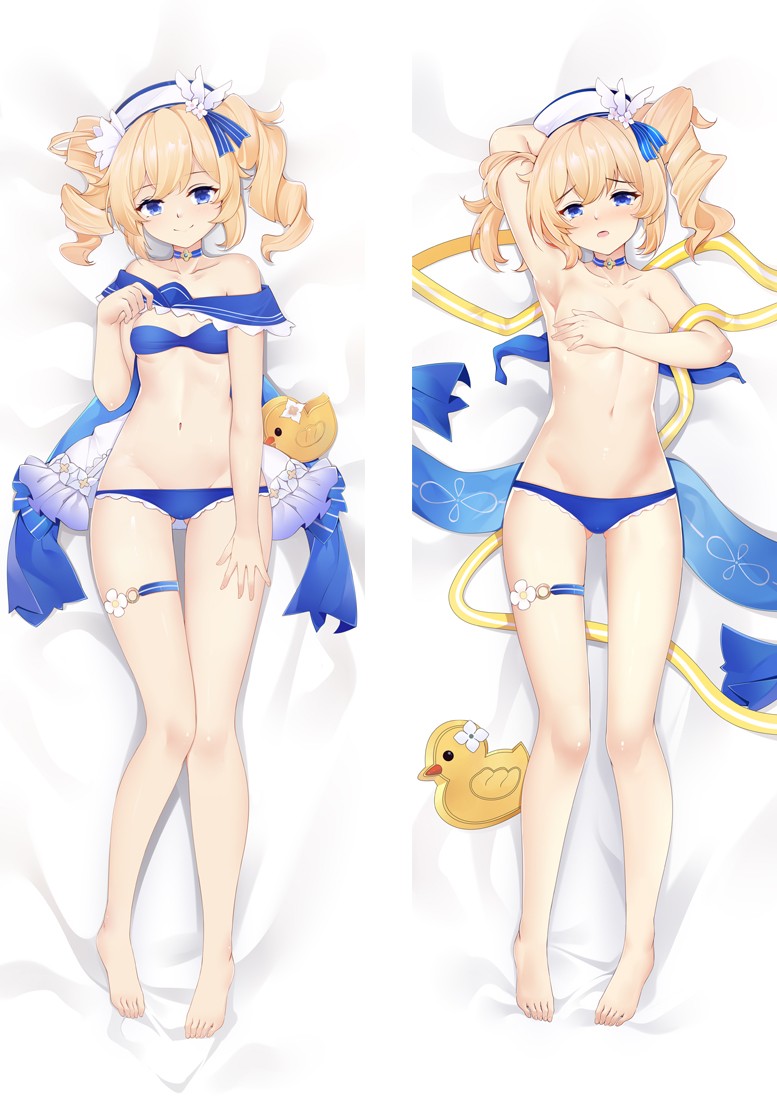 Genshin Impact Barbara Anime Dakimakura Body Pillow Cover