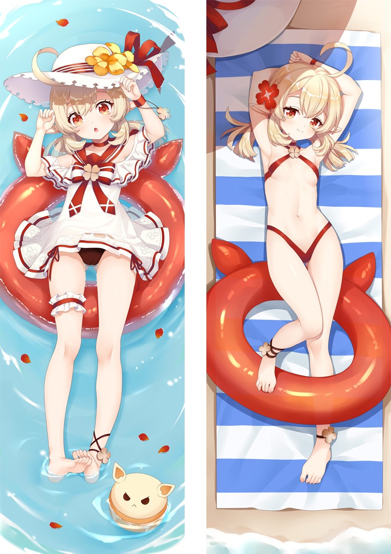 Genshin Impact Klee Anime Dakimakura Body Pillow Cover