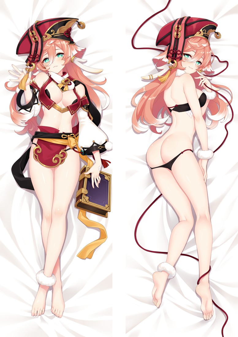 Genshin Impact Yanfei Anime Dakimakura Body Pillow Cover