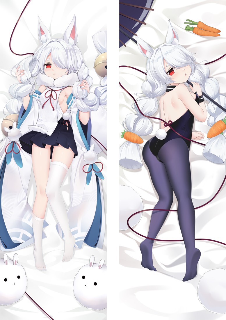 Azur Lane IJN Shirayuki Anime Dakimakura Body Pillow Cover