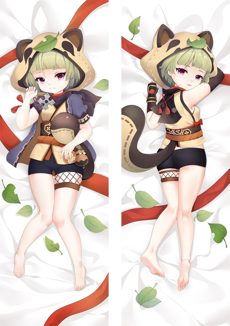 Genshin Impact Sayu Anime Dakimakura Body Pillow Cover