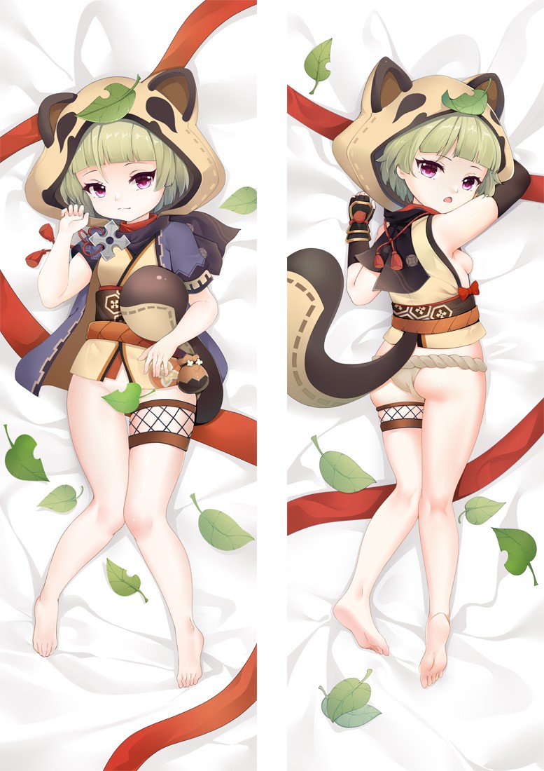 Genshin Impact Sayu Anime Dakimakura Body Pillow Cover