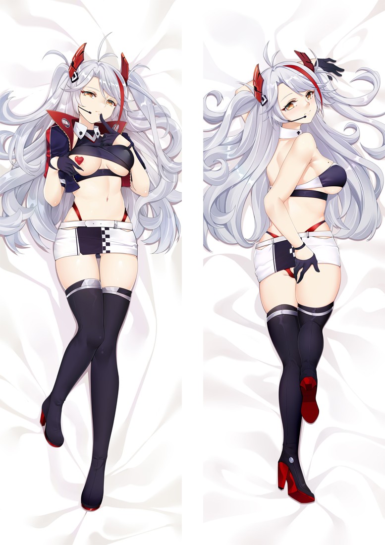 Azur Lane Prinz Eugen Anime Dakimakura Body Pillow Cover