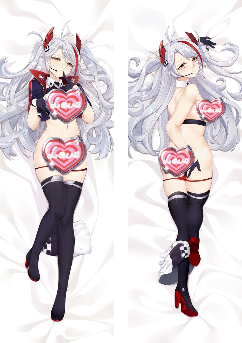 Azur Lane Prinz Eugen Anime Dakimakura Body Pillow Cover