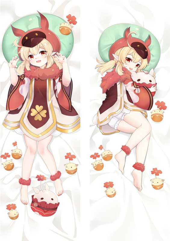 Genshin Impact Klee Anime Dakimakura Body Pillow Cover