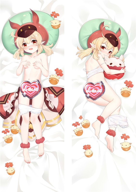 Genshin Impact Klee Anime Dakimakura Body Pillow Cover