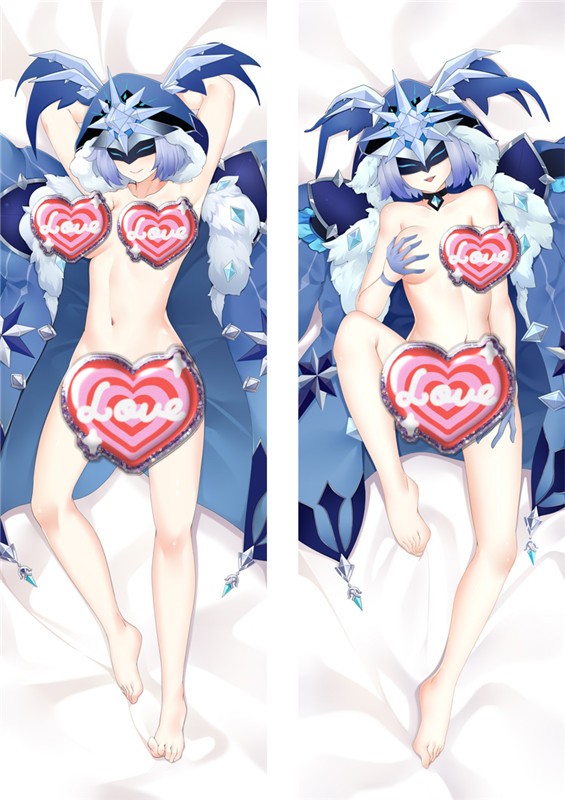 Genshin Impact Fatui Cryo Cicin Mage Anime Dakimakura Body Pillow Cover