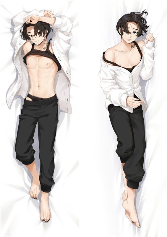 Tokyo Revengers Manjiro Sano Black Hair MiKey Anime Dakimakura Body Pillow Cover
