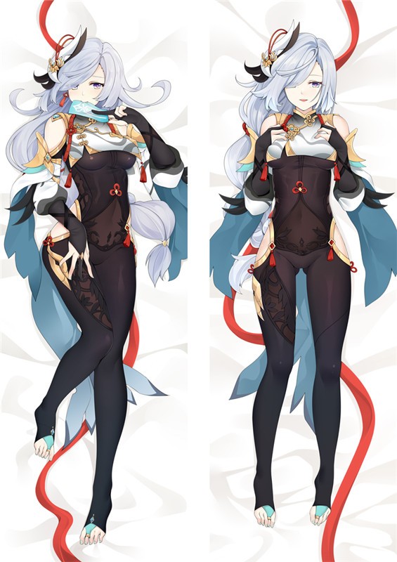 Genshin Impact Shenhe Anime Dakimakura Body Pillow Cover