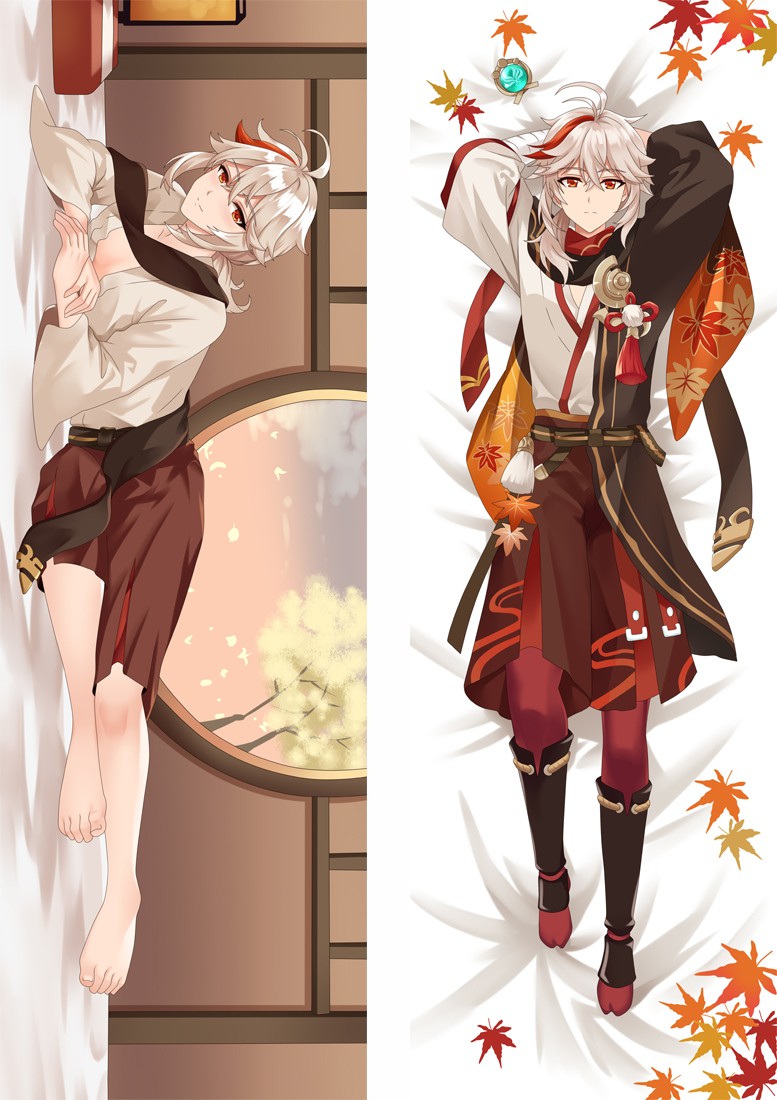 Genshin Impact Kaedehara Kazuha Anime Dakimakura Body Pillow Cover