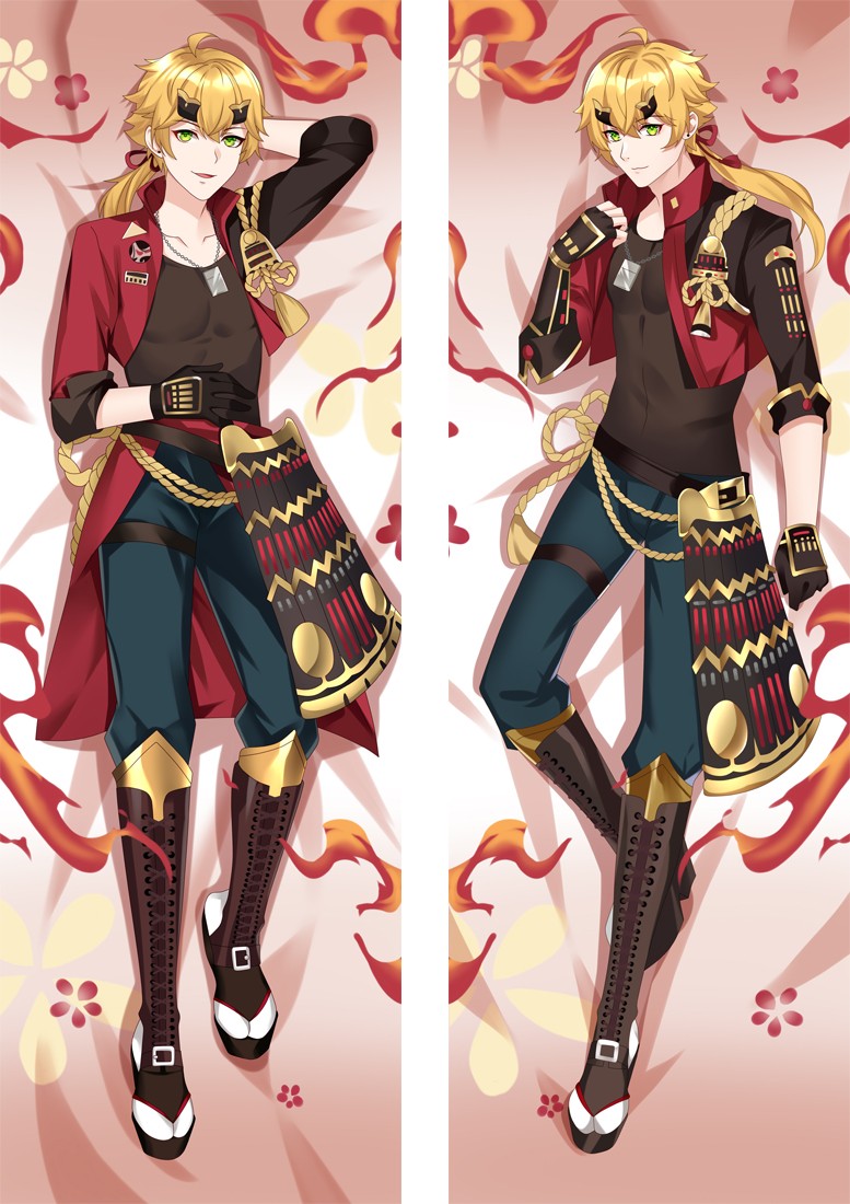 Genshin Impact THOMA Anime Dakimakura Body Pillow Cover
