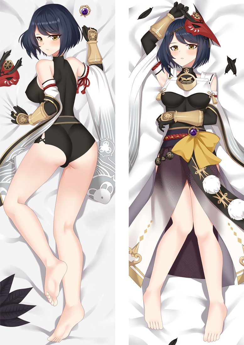 Genshin Impact Sara Anime Dakimakura Body Pillow Cover