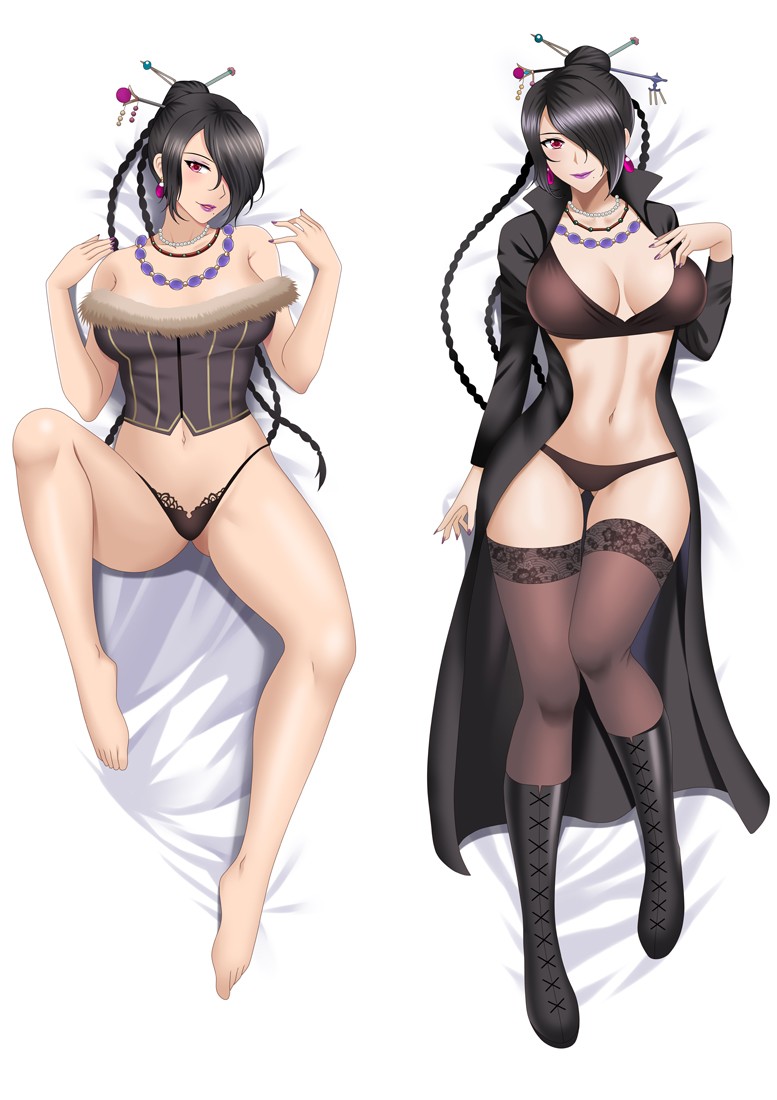 Final Fantasy Lucrecia Crescent Anime Dakimakura Body Pillow Cover