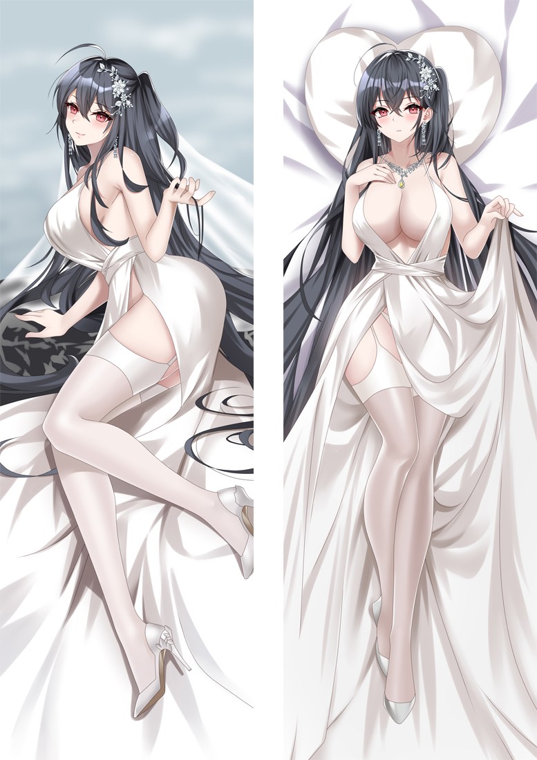 Azur Lane Takao Anime Dakimakura Body Pillow Cover